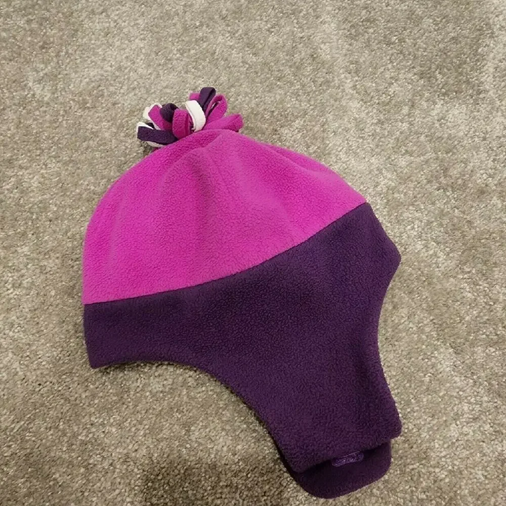 The Children's Place Girls Hat And Mittens Set Sz L (4t-5t)